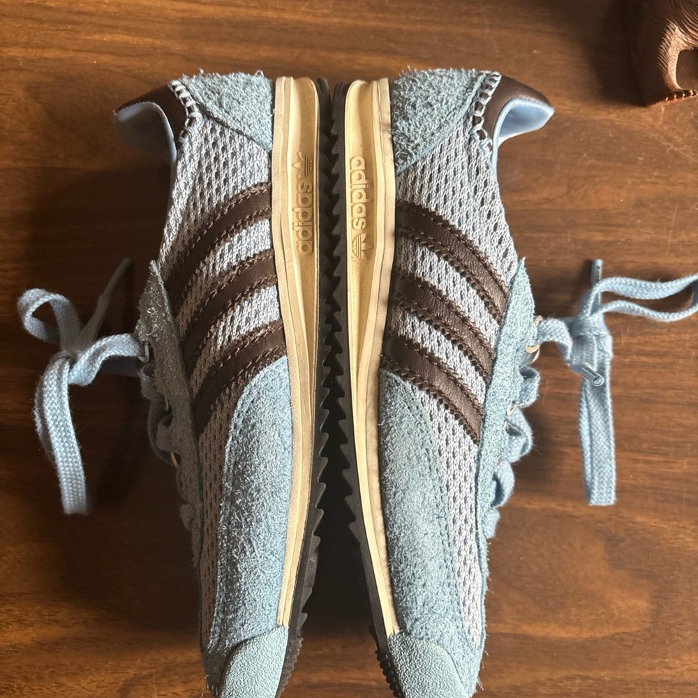Wales Bonner x Adidas SL76 samba style Ash Blue — men’s 5/women’s 6 - 6.5